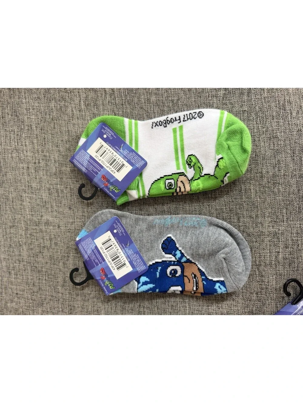 PJ Masks Catboy & Gekko No Show Socks 2 Pair Shoe Size 10-4 New